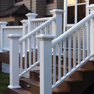 WPC Composite Deck Railing Komposit Decking Dan Balustrade Moistureproof