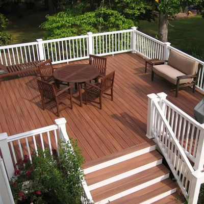 WPC Composite Deck Railing Komposit Decking Dan Balustrade Moistureproof