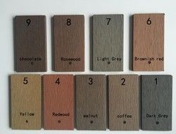 Instalasi Cepat Taman 23mm Diy Decking Tiles UVproof Wpc Exterior Cladding