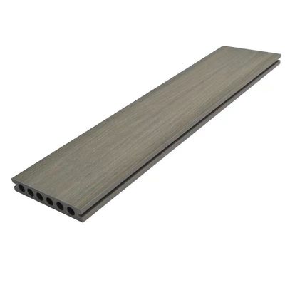 Tahan Kimia WPC Co Extrusion Decking 50mm Papan Dek Komposit Plastik