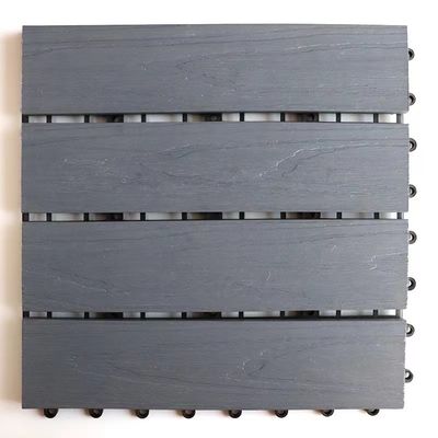 Anti Hama WPC DIY Decking 140 X 40mm Hollow Diy Composite Decking Tiles